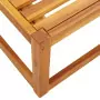 Set Divano da Giardino 5 pz con Cuscini Legno Massello Acacia