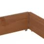 Paretali per Pallet 3pz Marroni 150x100cm Legno Massello Pino