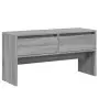 Set di Mobili da Ingresso 4 pz Grigio Sonoma Legno Multistrato