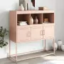 Credenza Rosa 100,5x39x107 cm in Acciaio Laminato a Freddo