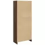 Libreria Rovere Marrone 57x28,5x141 cm in Legno Multistrato