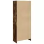 Libreria Rovere Fumo 57x28,5x141 cm in Legno Multistrato