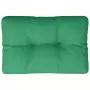 Cuscino per Pallet Verde 60x40x12 cm in Tessuto