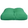 Cuscino per Pallet Verde 60x40x12 cm in Tessuto