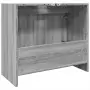 Mobile Lavabo Grigio Sonoma 63x29x55 cm in Legno Multistrato