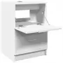 Mobile Lavabo Bianco 80x33x60 cm in Truciolare