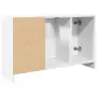 Mobile Lavabo Bianco 90x29x55 cm in Truciolato