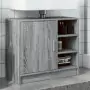 Mobile Lavabo Grigio Sonoma 63x29x55 cm in Legno Multistrato