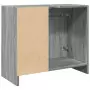 Mobile Lavabo Grigio Sonoma 63x29x55 cm in Legno Multistrato