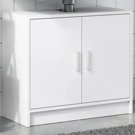 Mobile Lavabo Bianco 63x29x55 cm in Truciolato