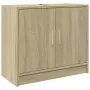 Mobile Lavabo Rovere Sonoma 63x29x55 cm Legno Multistrato