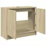 Mobile Lavabo Rovere Sonoma 63x29x55 cm Legno Multistrato