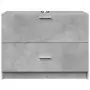 Mobile Lavabo Grigio Cemento 78x37x59 cm in Truciolare