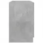 Mobile Lavabo Grigio Cemento 78x37x59 cm in Truciolare