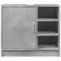 Mobile Lavabo Grigio Cemento 63x29x55 cm in Legno Multistrato