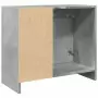 Mobile Lavabo Grigio Cemento 63x29x55 cm in Legno Multistrato