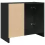 Mobile Lavabo Nero 63x29x55 cm in Truciolato