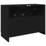 Mobile Lavabo Nero 78x37x59 cm in Truciolare