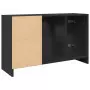 Mobile Lavabo Nero 90x29x55 cm in Truciolato