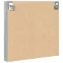 Armadietto Vetrina Grigio Sonoma 60x8,5x58 cm Legno Multistrato