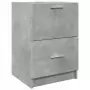 Mobile Lavabo Grigio Cemento 80x33x60 cm in Legno Multistrato