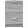 Mobile Lavabo Grigio Sonoma 40x37x59 cm in Truciolare