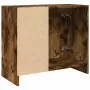 Mobile Lavabo Rovere Fumo 63x29x55 cm in Legno Multistrato