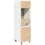 Mobile per Frigo Rovere Sonoma 60x57x207 cm Legno Multistrato