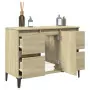 Mobile Lavabo Rovere Sonoma 80x33x60 cm in Legno Multistrato