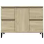 Mobile Lavabo Rovere Sonoma 80x33x60 cm in Legno Multistrato