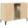 Mobile Lavabo Rovere Sonoma 80x33x60 cm in Legno Multistrato