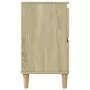 Mobile Lavabo Rovere Sonoma 80x33x60 cm in Legno Multistrato