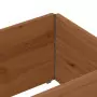 Paretali per Pallet 2pz Marroni 150x50cm Legno Massello di Pino