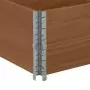 Paretali per Pallet 2pz Marroni 150x50cm Legno Massello di Pino