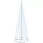 Albero di Natale a Cono Bianco Freddo 732 LED 160x500 cm