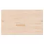 Piano Bagno 100x60x2,5 cm in Legno Massello Non Trattato