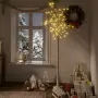 Albero Natale 180 LED 1,8m Salice Bianco Caldo Interno Esterno