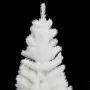 Set Albero Natale Artificiale con LED e Palline Bianco 90 cm