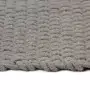 Tappeto Rettangolare Grigio 180x250 cm in Cotone