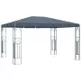 Gazebo con Stringa di Luci LED 400x300 cm Antracite