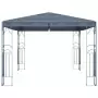 Gazebo con Stringa di Luci LED 400x300 cm Antracite