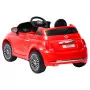 Auto Elettrica per Bambini Fiat 500 Rossa