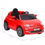 Auto Elettrica per Bambini Fiat 500 Rossa