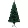 Albero di Natale Artificiale Supporto Verde 240 cm Fibra Ottica