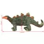 Dinosauro Stegosauro di Peluche Giocattolo Verde Arancione XXL