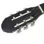 Chitarra Classica Western con Equalizzatore e 6 Corde Nera