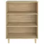 Credenza Rovere Sonoma 69,5x32,5x90 cm in Legno Multistrato