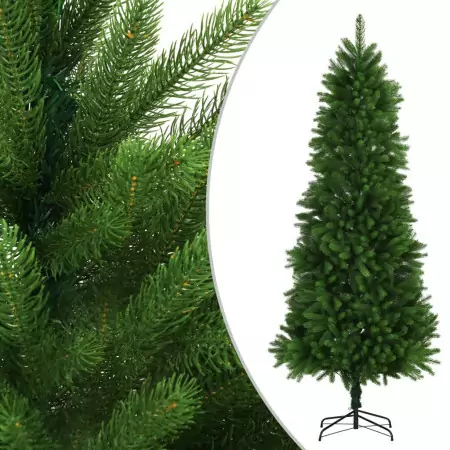 Albero di Natale Artificiale con Aghi Realistici 240 cm Verde