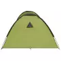 Tenda Igloo da Campeggio 650x240x190 cm per 8 Persone Verde