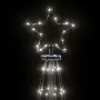 Albero di Natale a Cono Bianco Freddo 310 LED 100x300 cm